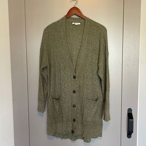 Green American Eagles Button Up Cardigan Size Medium